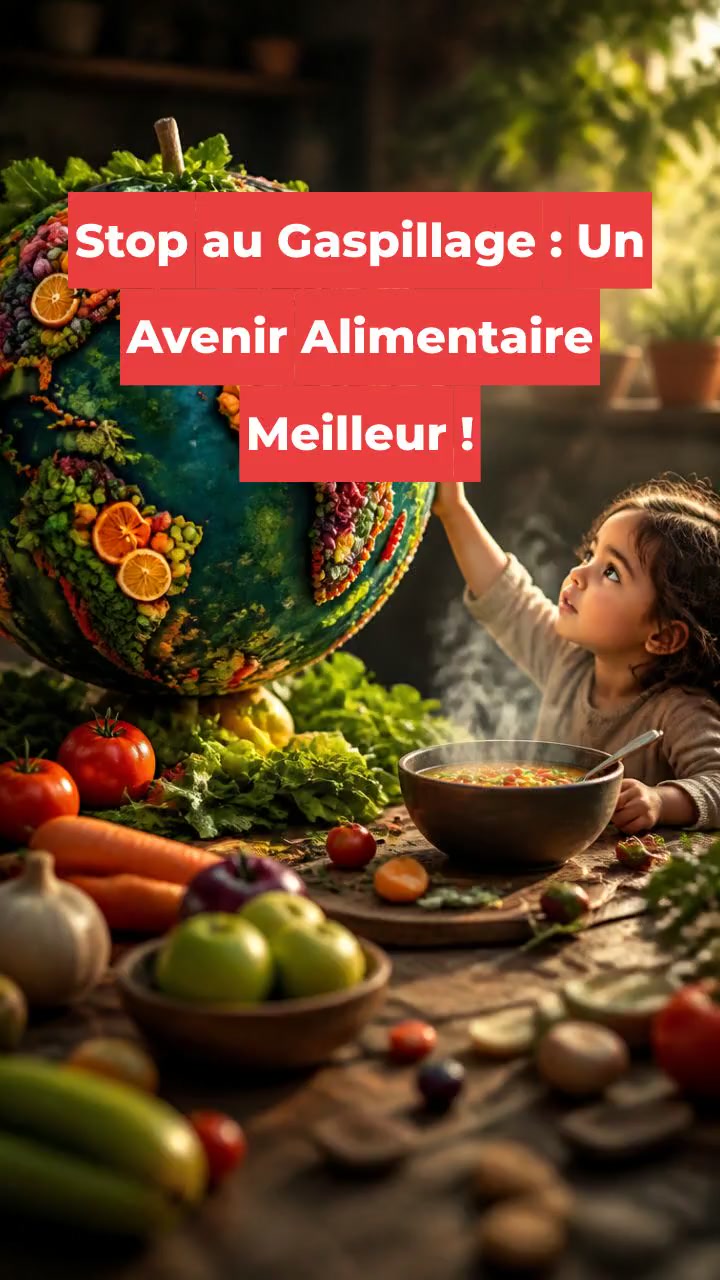 Stop au Gaspillage : Un Avenir Alimentaire Meilleur !