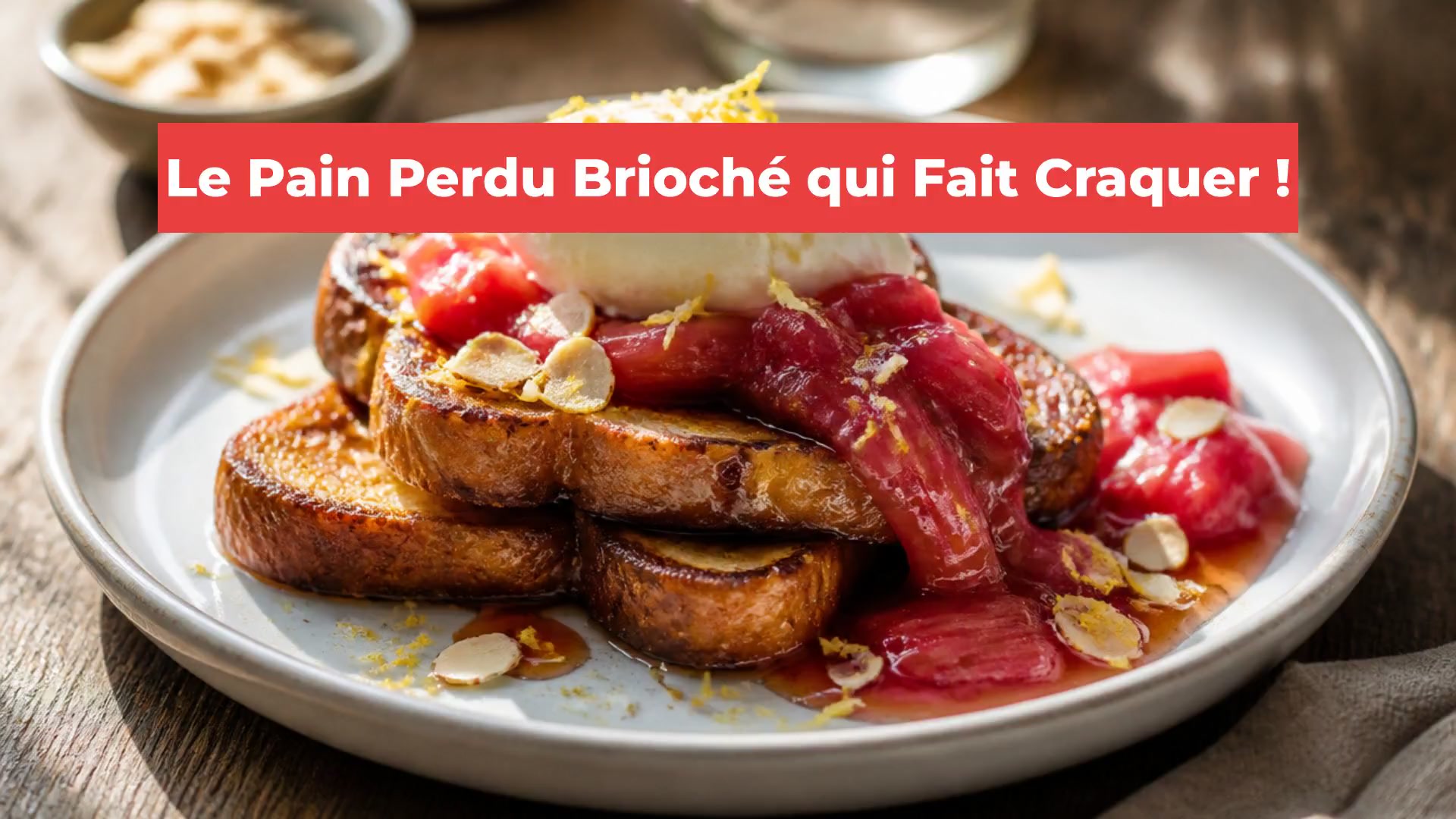 Le Pain Perdu Brioché qui Fait Craquer !