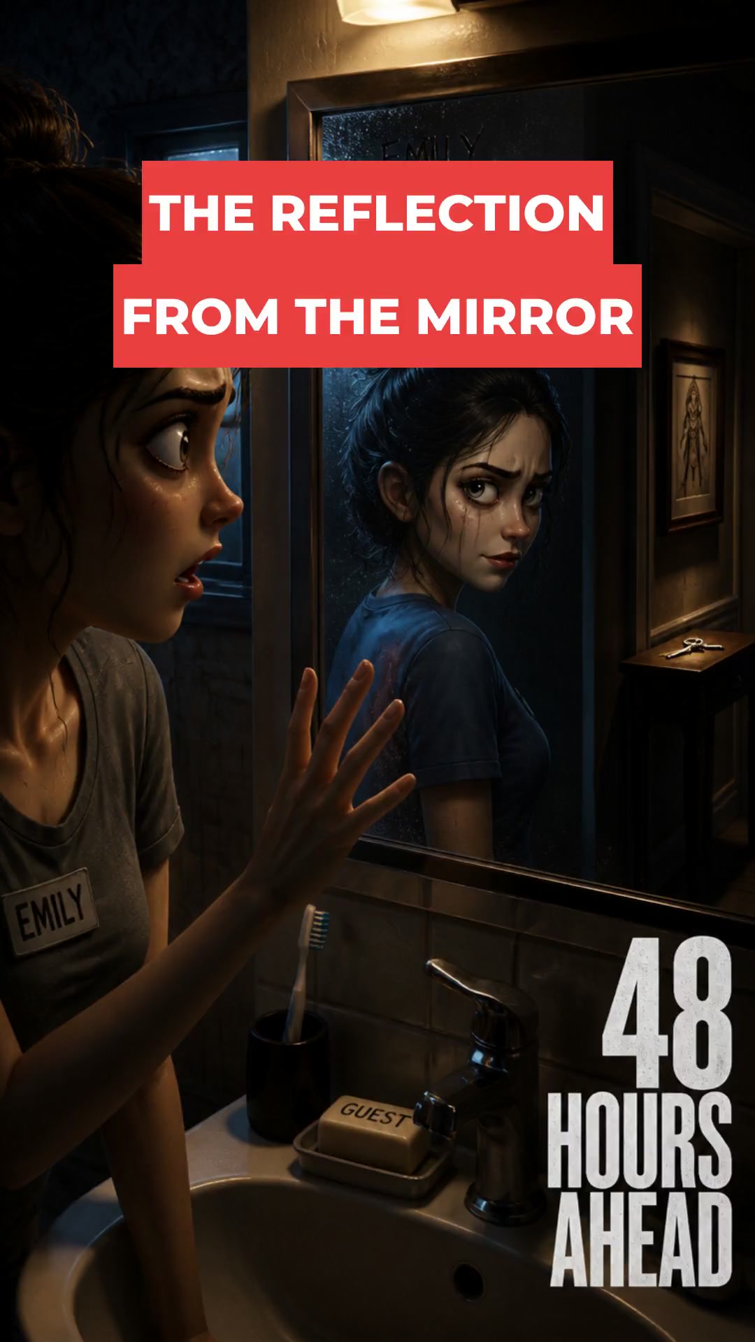 THE REFLECTION FROM THE MIRROR