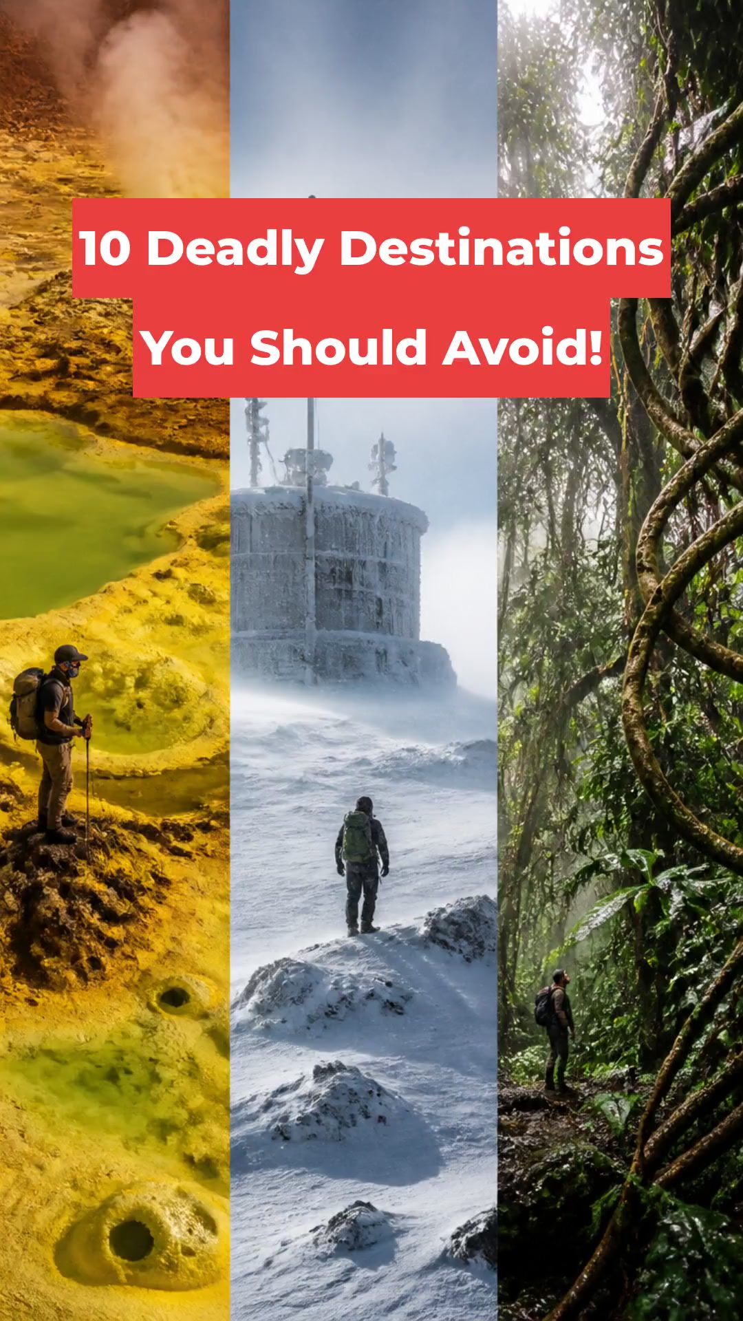 10 Deadly Destinations You Should Avoid!