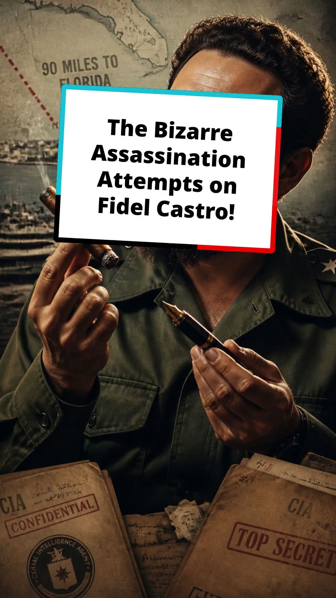 The Bizarre Assassination Attempts on Fidel Castro!