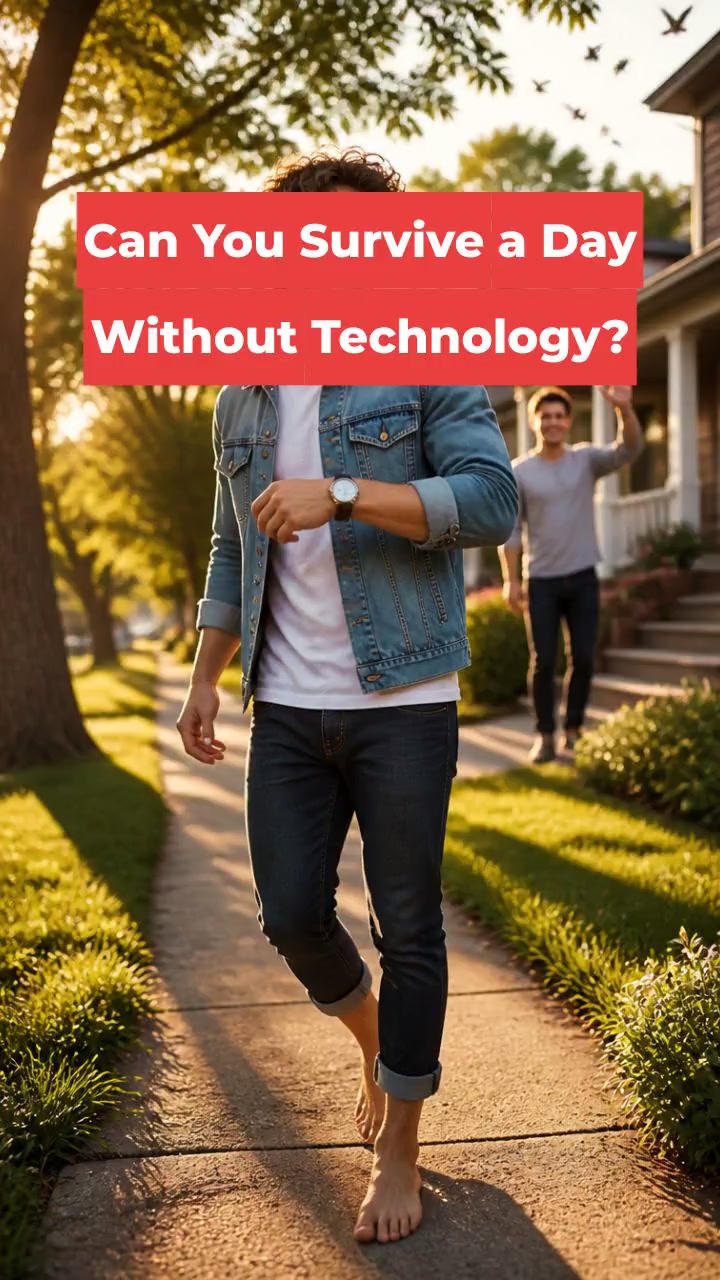 Can You Survive a Day Without Technology?