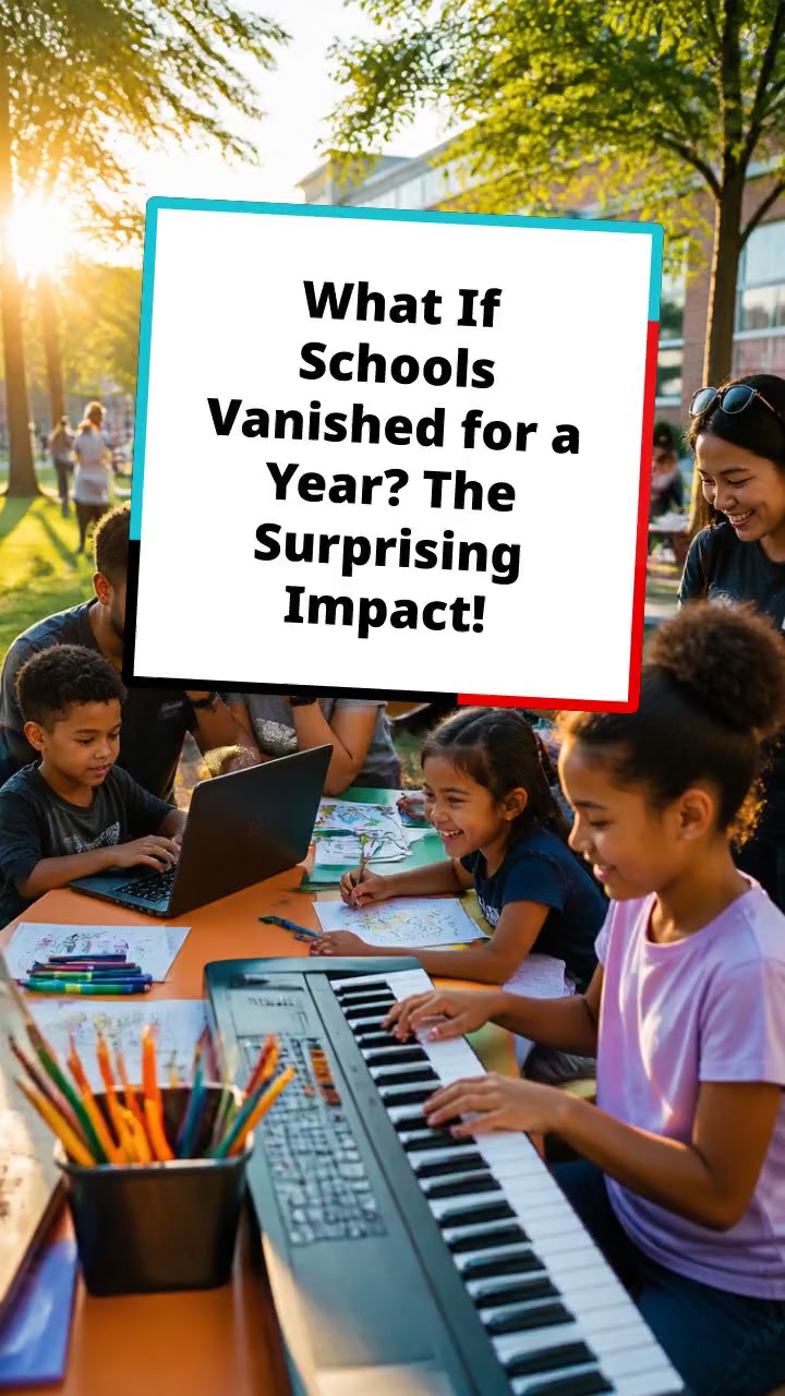 What If Schools Vanished for a Year? The Surprising Impact!