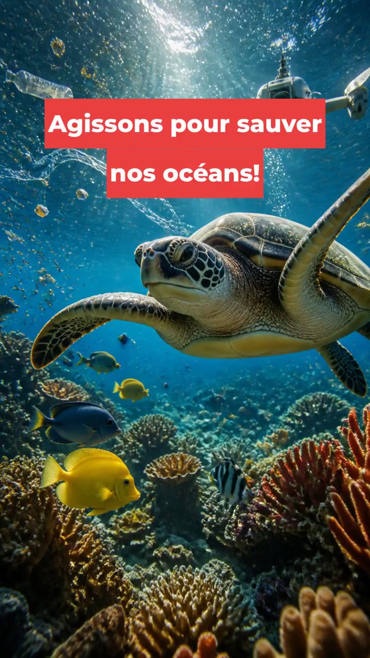 Agissons pour sauver nos océans!