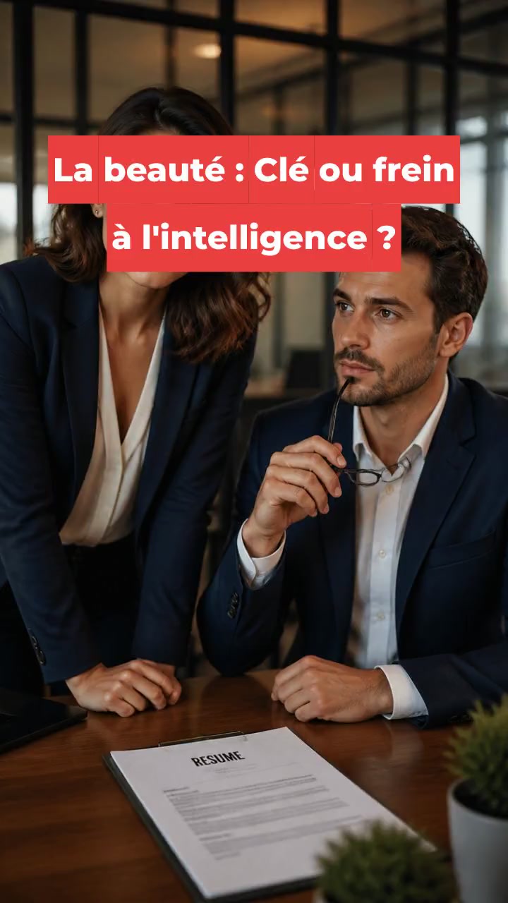 La beauté : Clé ou frein à l'intelligence ?