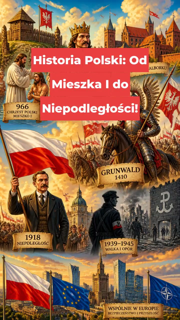 Historia Polski: Od Mieszka I do Niepodległości!