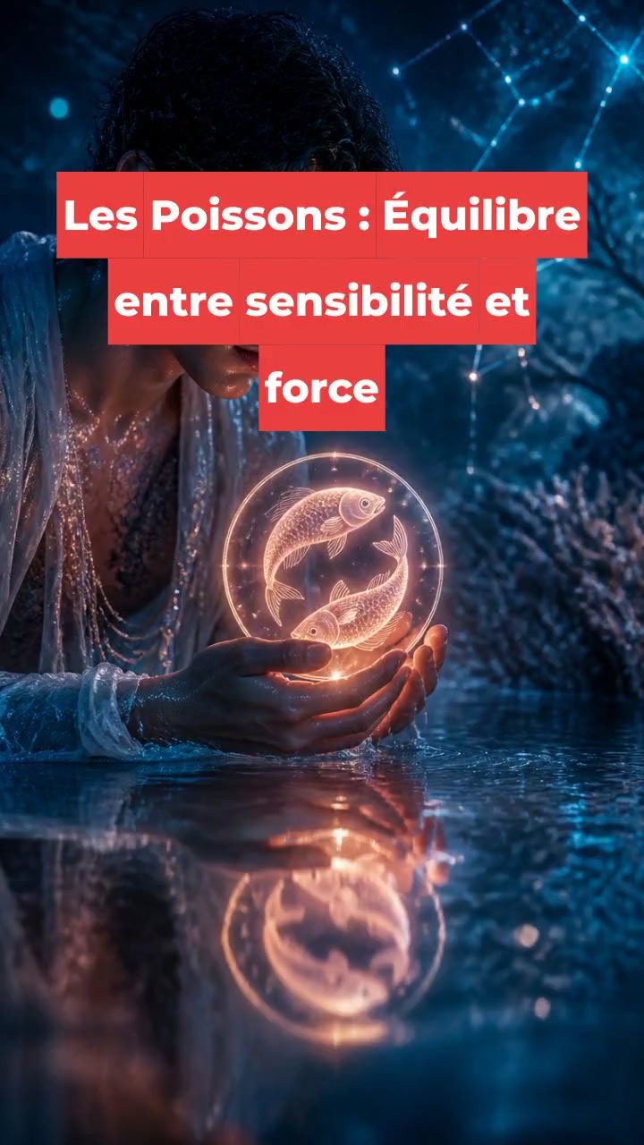 Les Poissons : Équilibre entre sensibilité et force