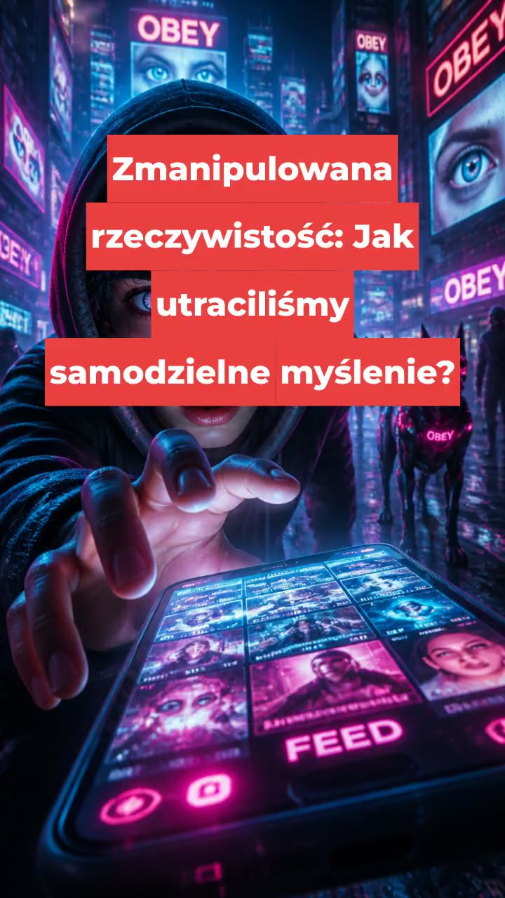Zmanipulowana rzeczywistość: Jak utraciliśmy samodzielne myślenie?
