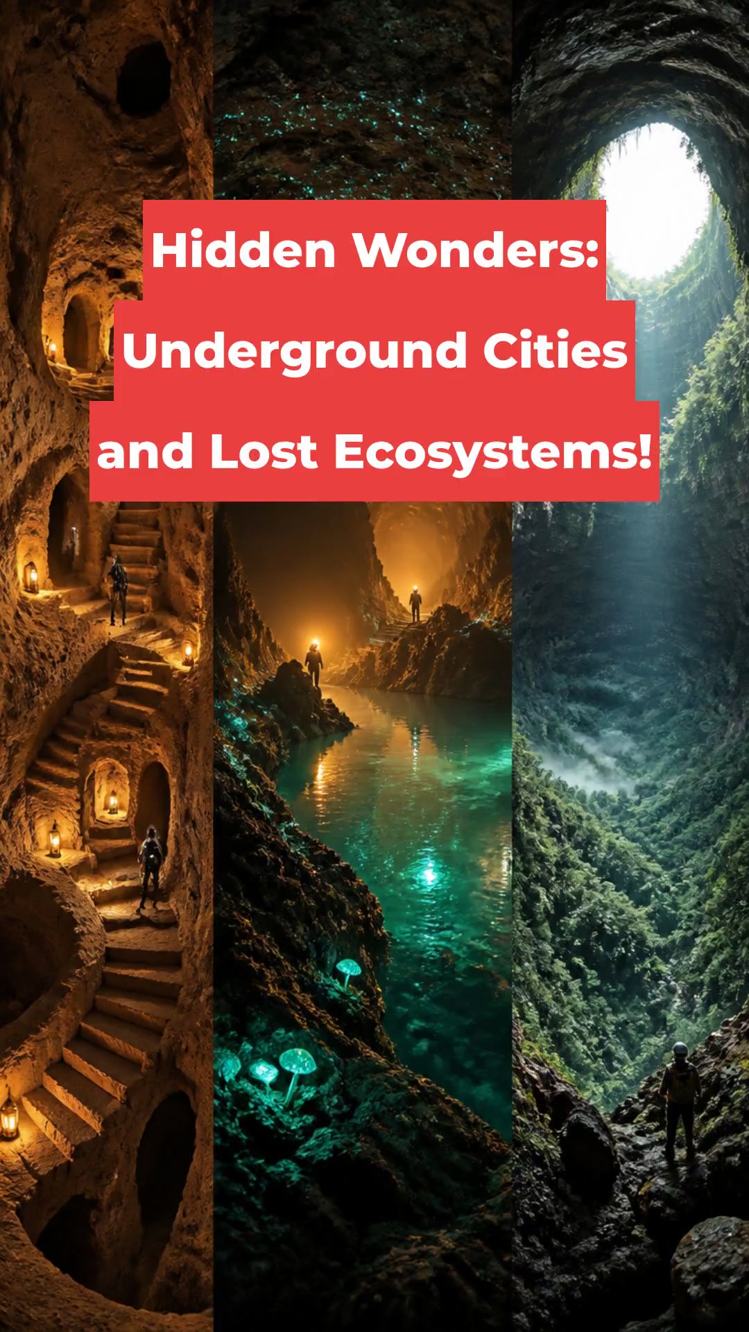 Hidden Wonders: Underground Cities and Lost Ecosystems!