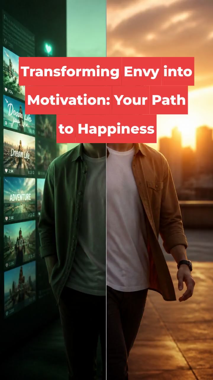 Transforming Envy into Motivation: Your Path to Happiness
