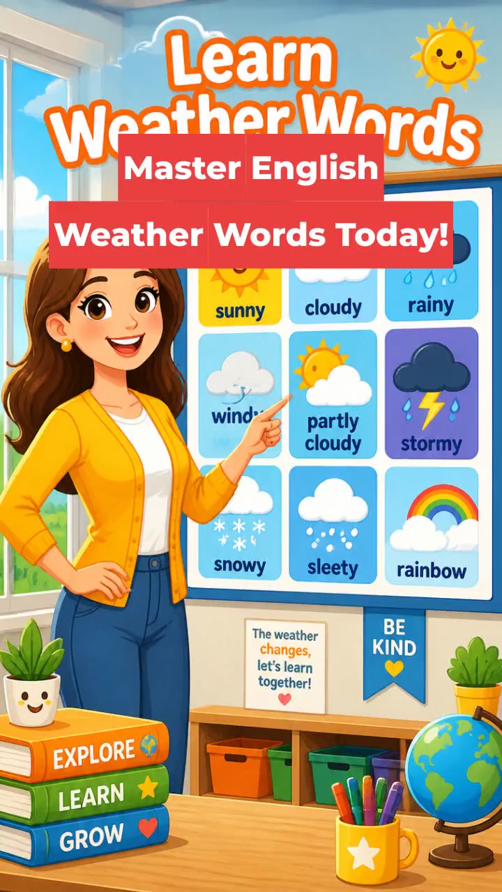 Master English Weather Words Today!