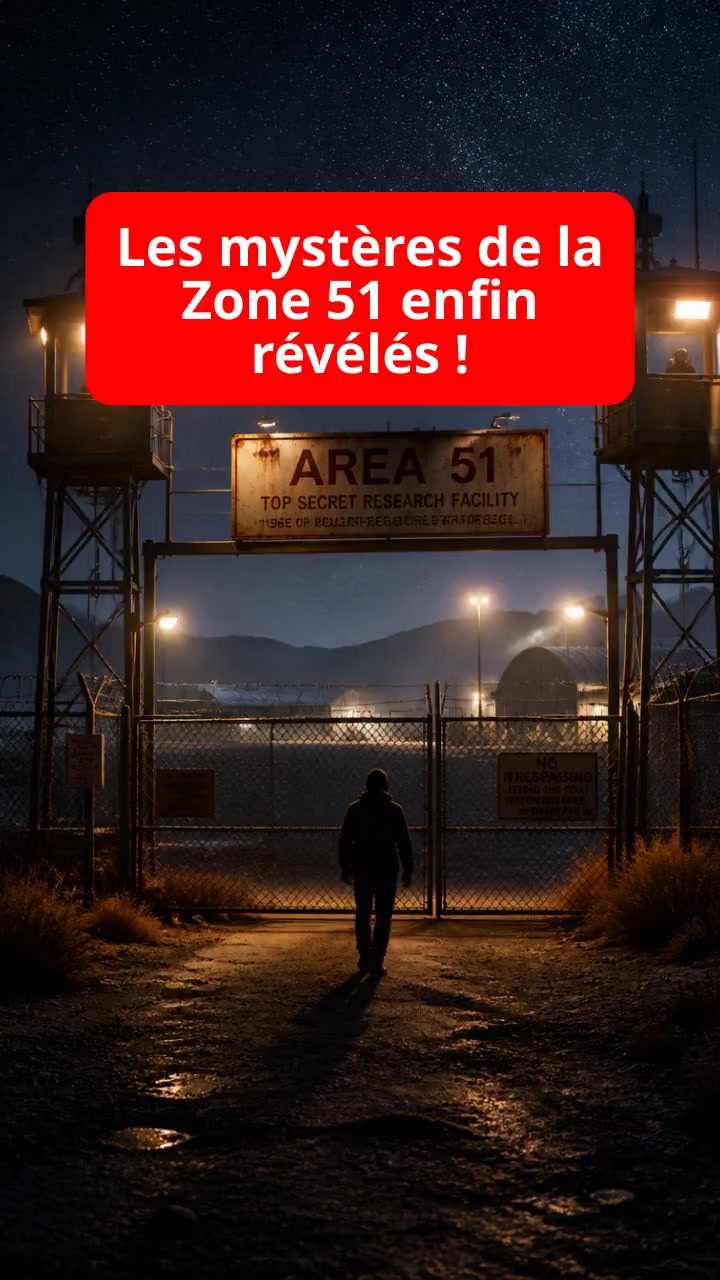Les mystères de la Zone 51 enfin révélés !