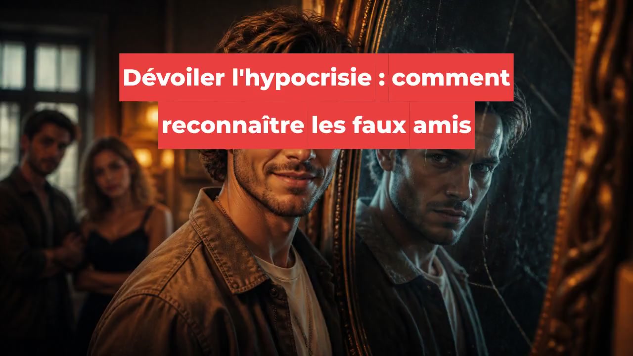 Dévoiler l'hypocrisie : comment reconnaître les faux amis