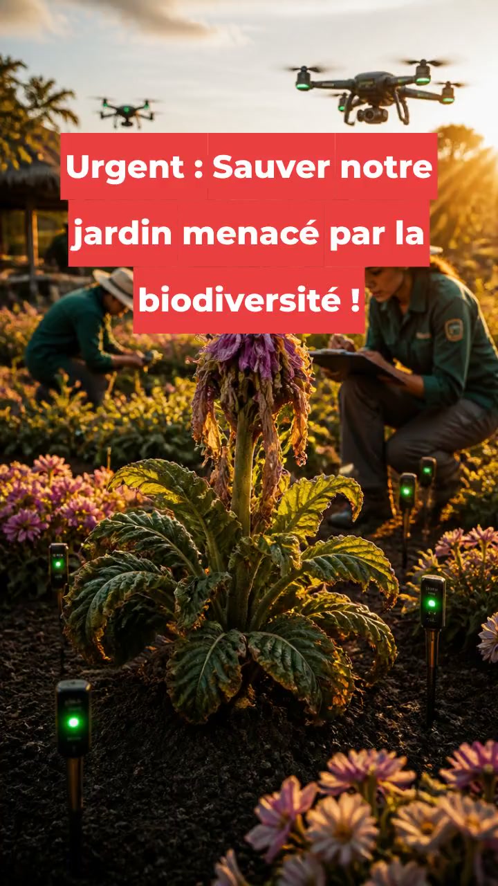 Urgent : Sauver notre jardin menacé par la biodiversité !