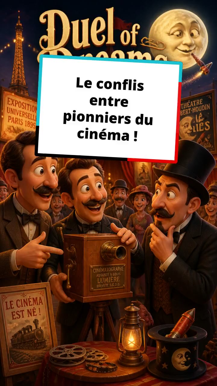 L'affrontement des pionniers du cinéma !