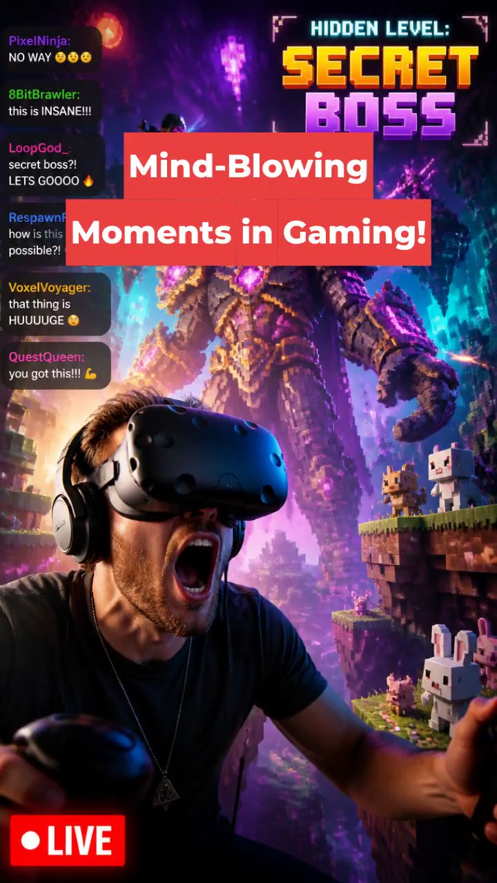 Mind-Blowing Moments in Gaming!