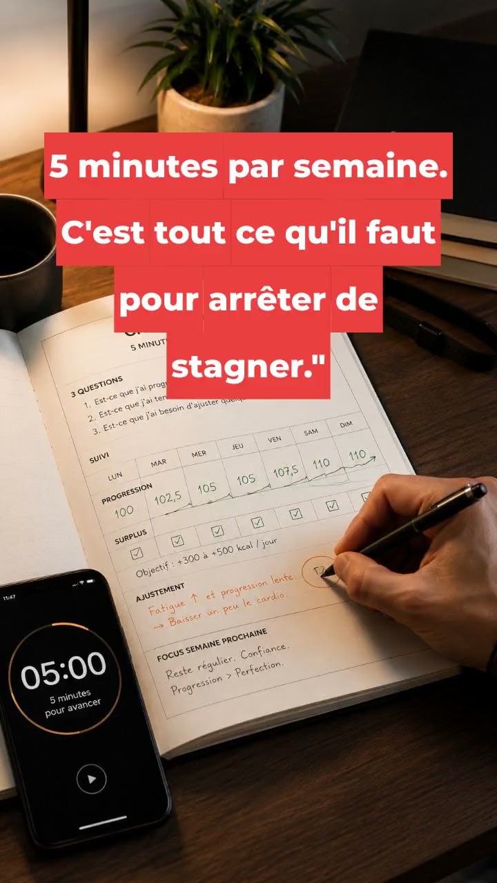 Arrêtez de stagner en 5 minutes !