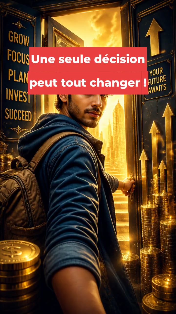 Une seule décision peut tout changer !