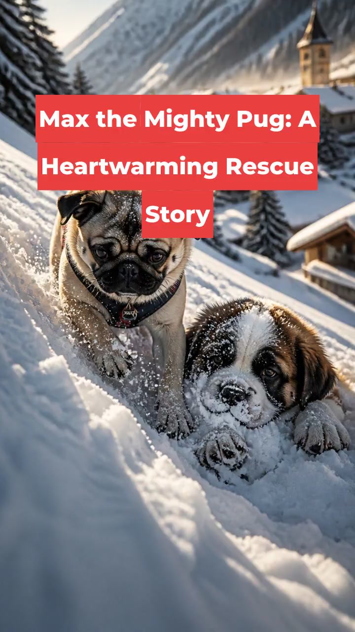 Max the Mighty Pug: A Heartwarming Rescue Story