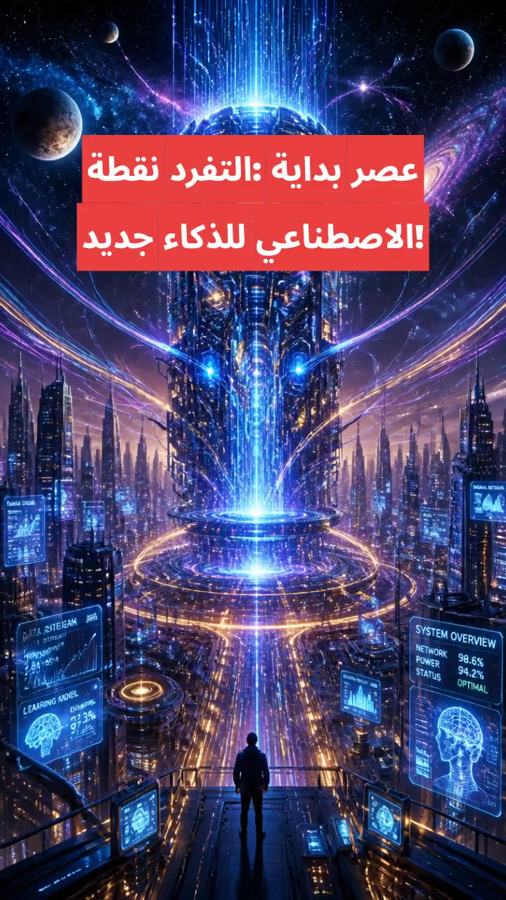 نقطة التفرد: بداية عصر جديد للذكاء الاصطناعي!