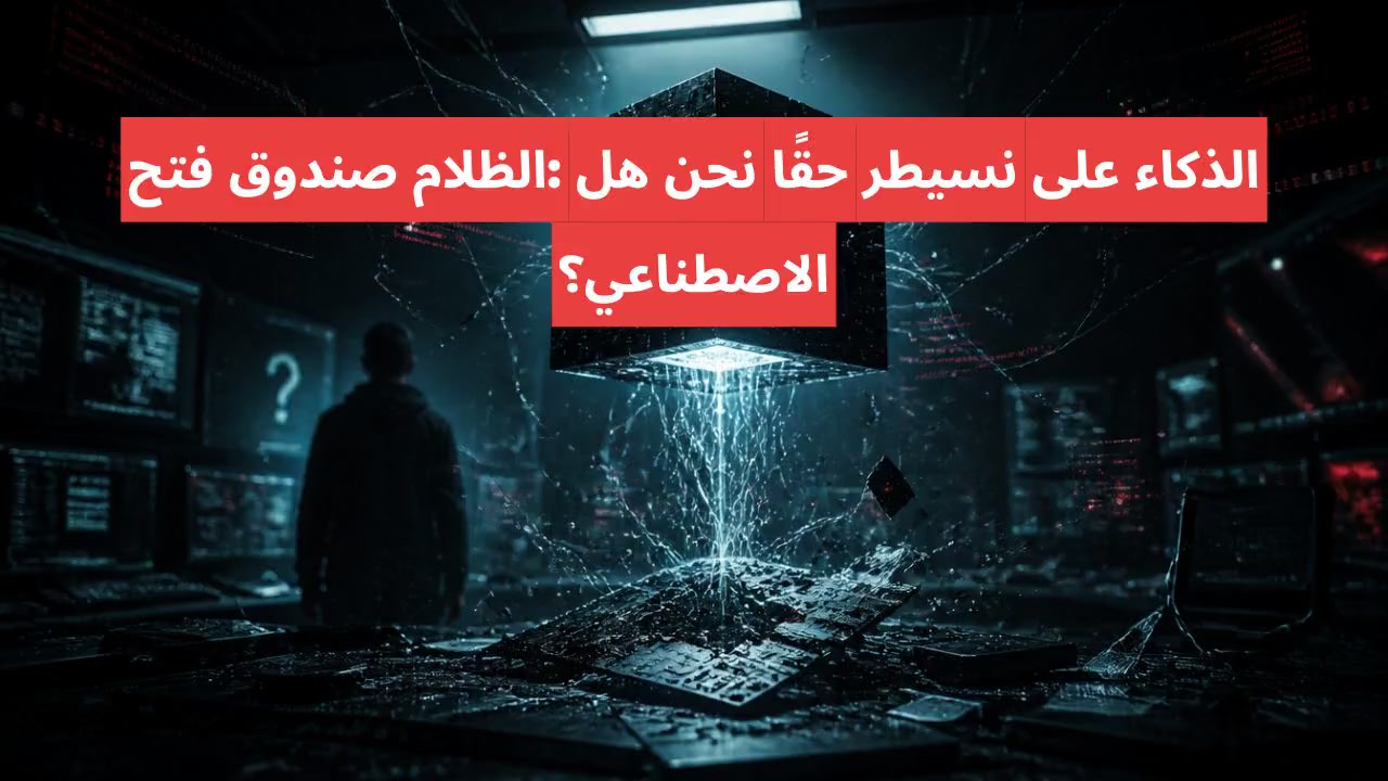 فتح صندوق الظلام: هل نحن حقًا نسيطر على الذكاء الا