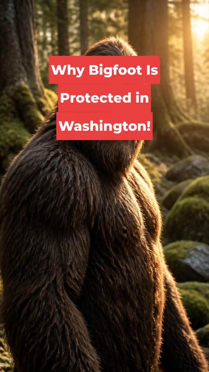 Why Bigfoot Is Protected in Washington!