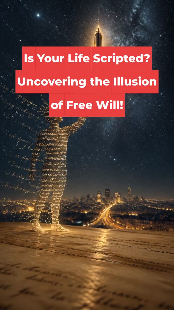 Is Your Life Scripted? Uncovering the Illusion of Free Will!
