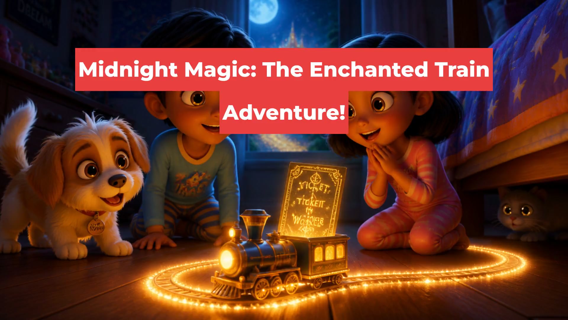Midnight Magic: The Enchanted Train Adventure!