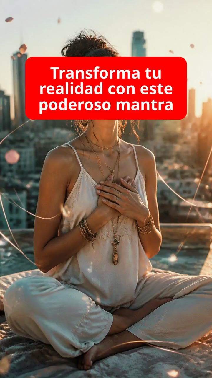 Transforma tu realidad con este poderoso mantra