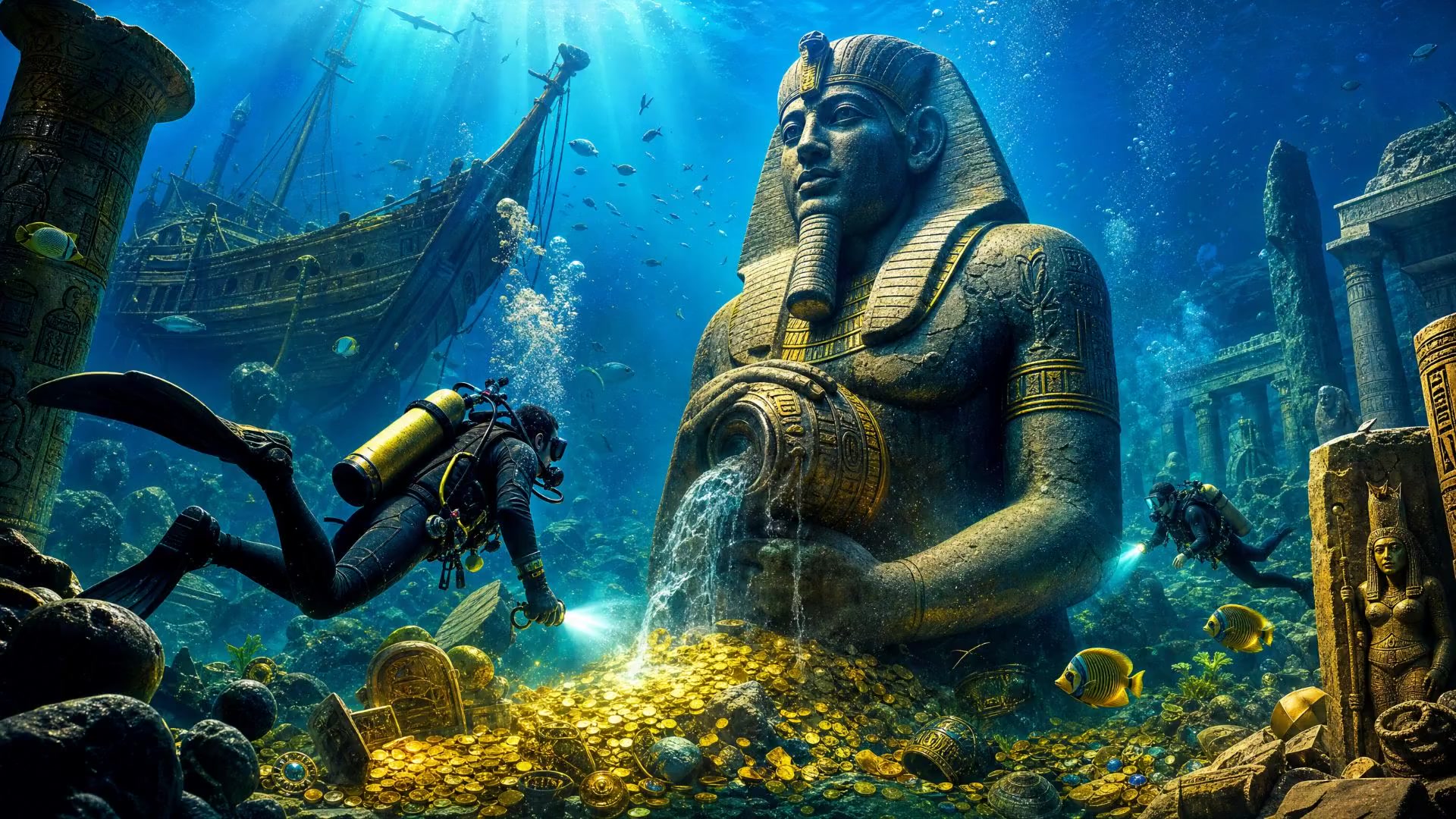 Zaginione miasto Egiptu: Tajemnice Thonis-Heracleion!