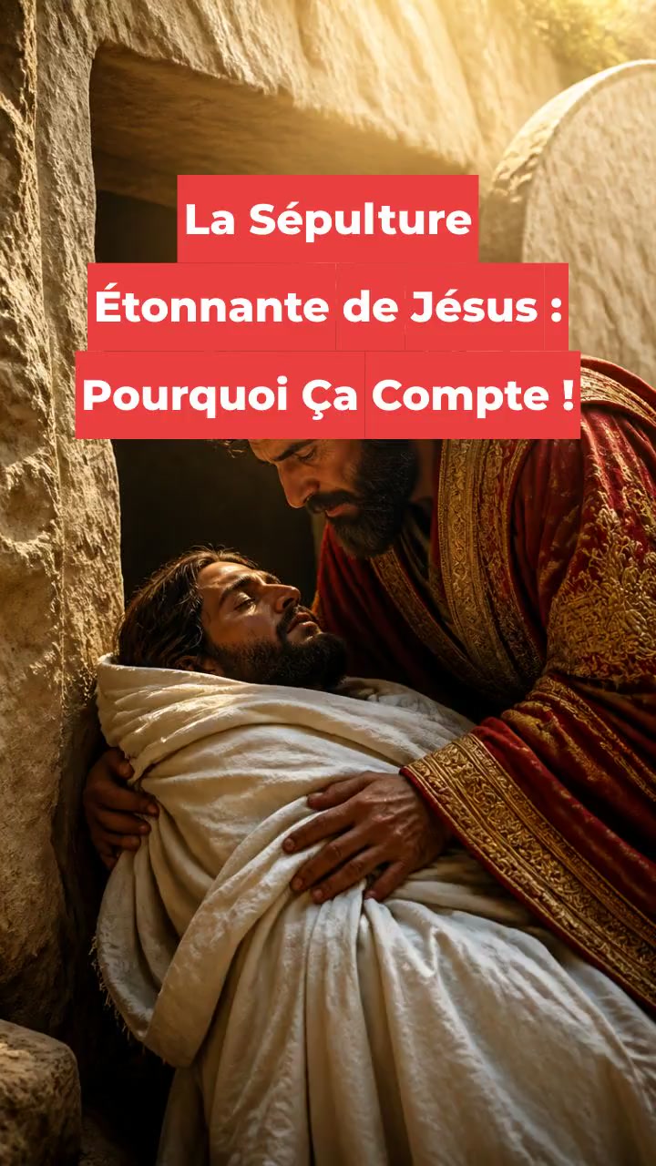 La Sépulture Étonnante de Jésus : Pourquoi Ça Compte !