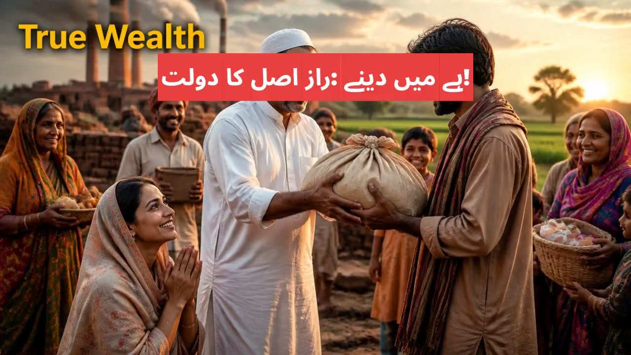 دولت کا اصل راز: دینے میں ہے!