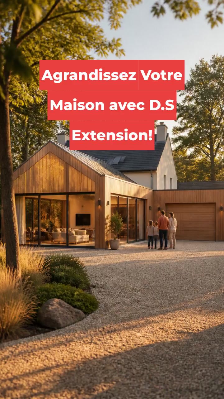 Agrandissez Votre Maison avec D.S Extension!