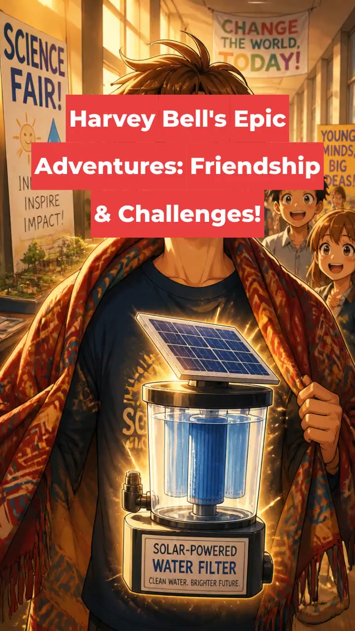 Harvey Bell's Epic Adventures: Friendship & Challenges!