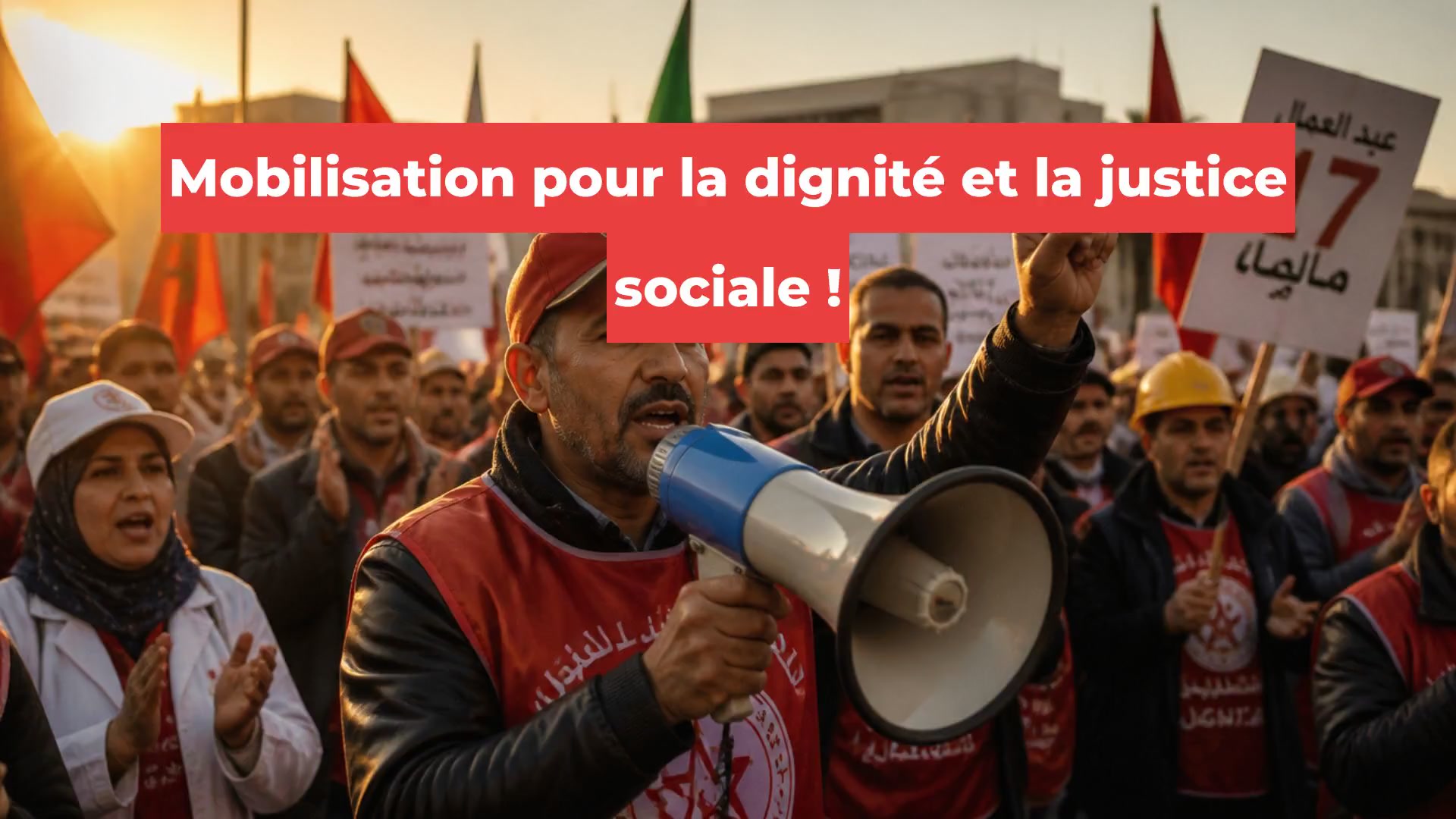 Mobilisation pour la dignité et la justice sociale !