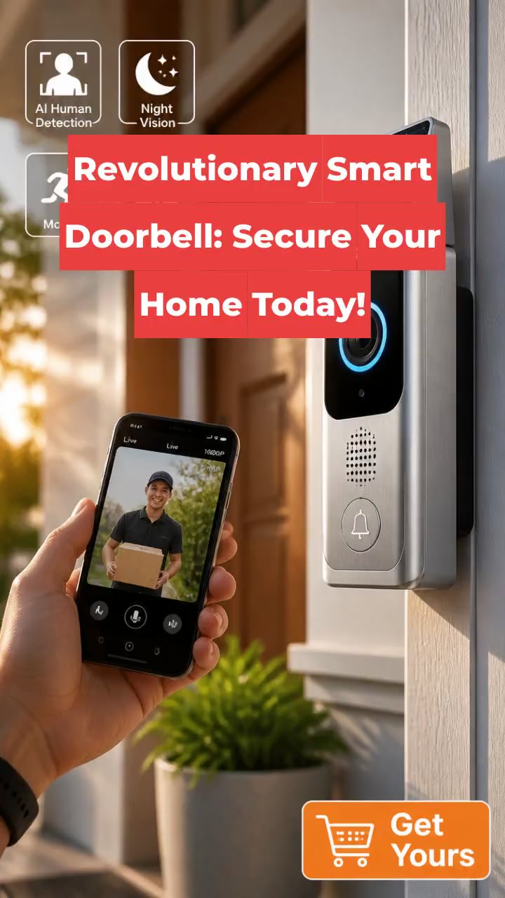 Revolutionary Smart Doorbell: Secure Your Home Today!