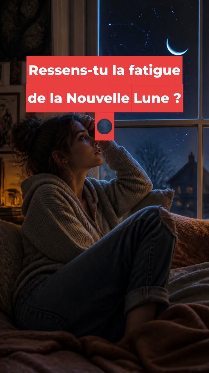 Ressens-tu la fatigue de la Nouvelle Lune ? 🌑