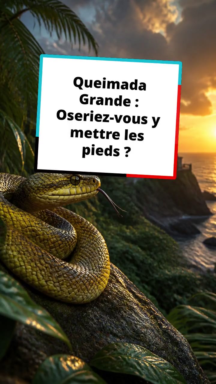 L'île des serpents : Oseriez-vous y mettre les pieds ?