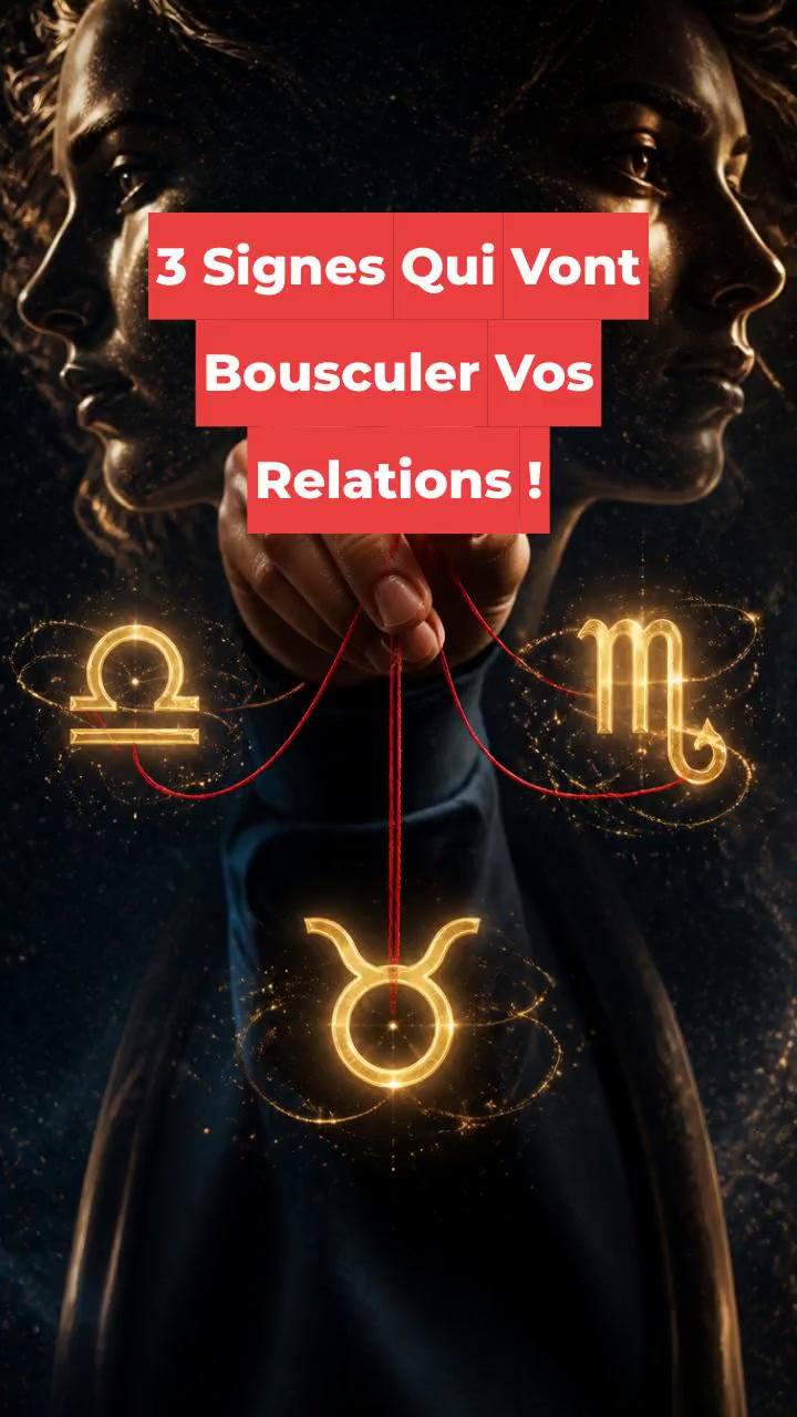 3 Signes Qui Vont Bousculer Vos Relations !