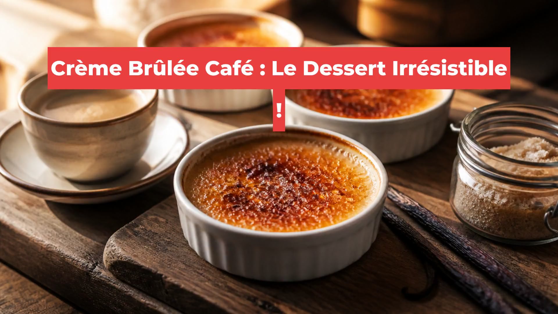 Crème Brûlée Café : Le Dessert Irrésistible !