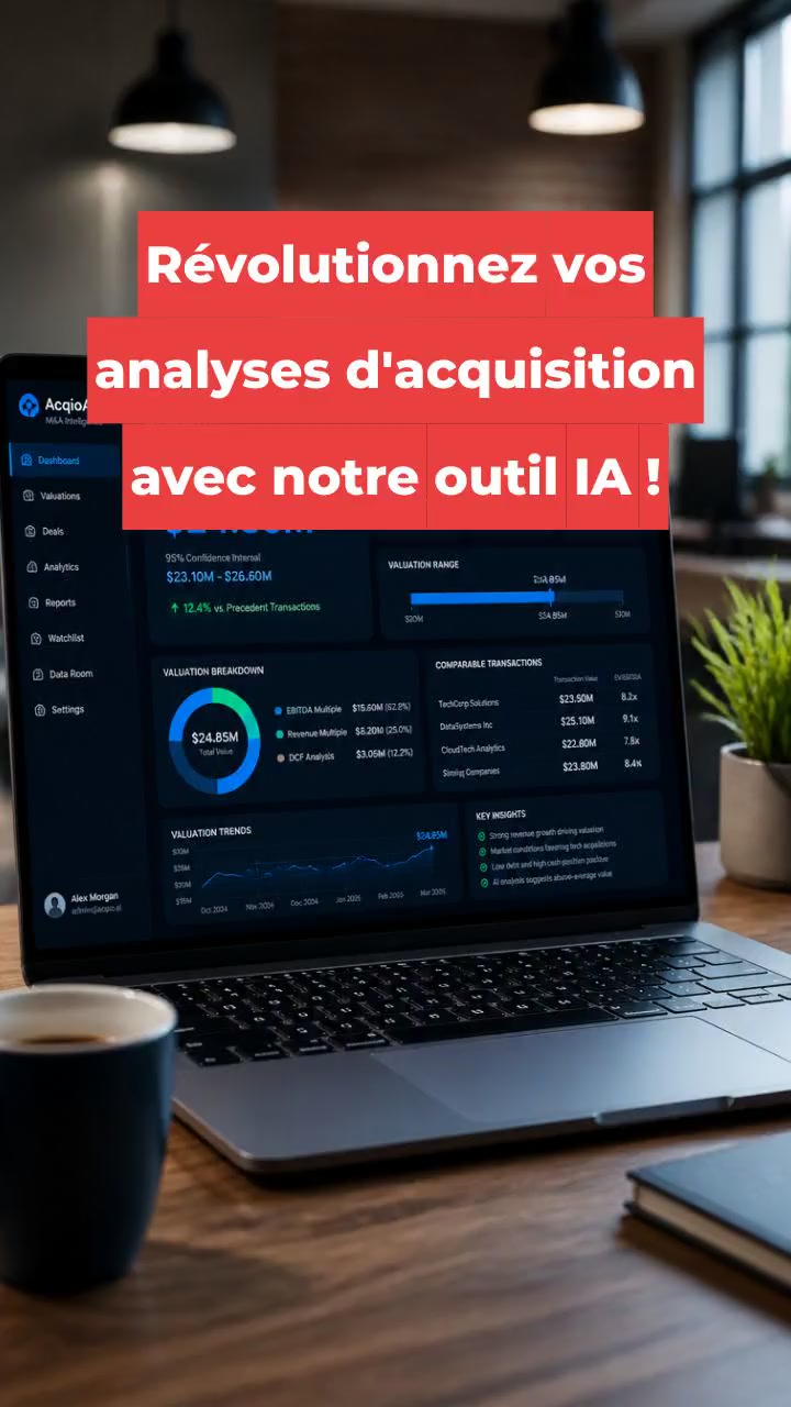 Révolutionnez vos analyses d'acquisition avec notre outil IA !