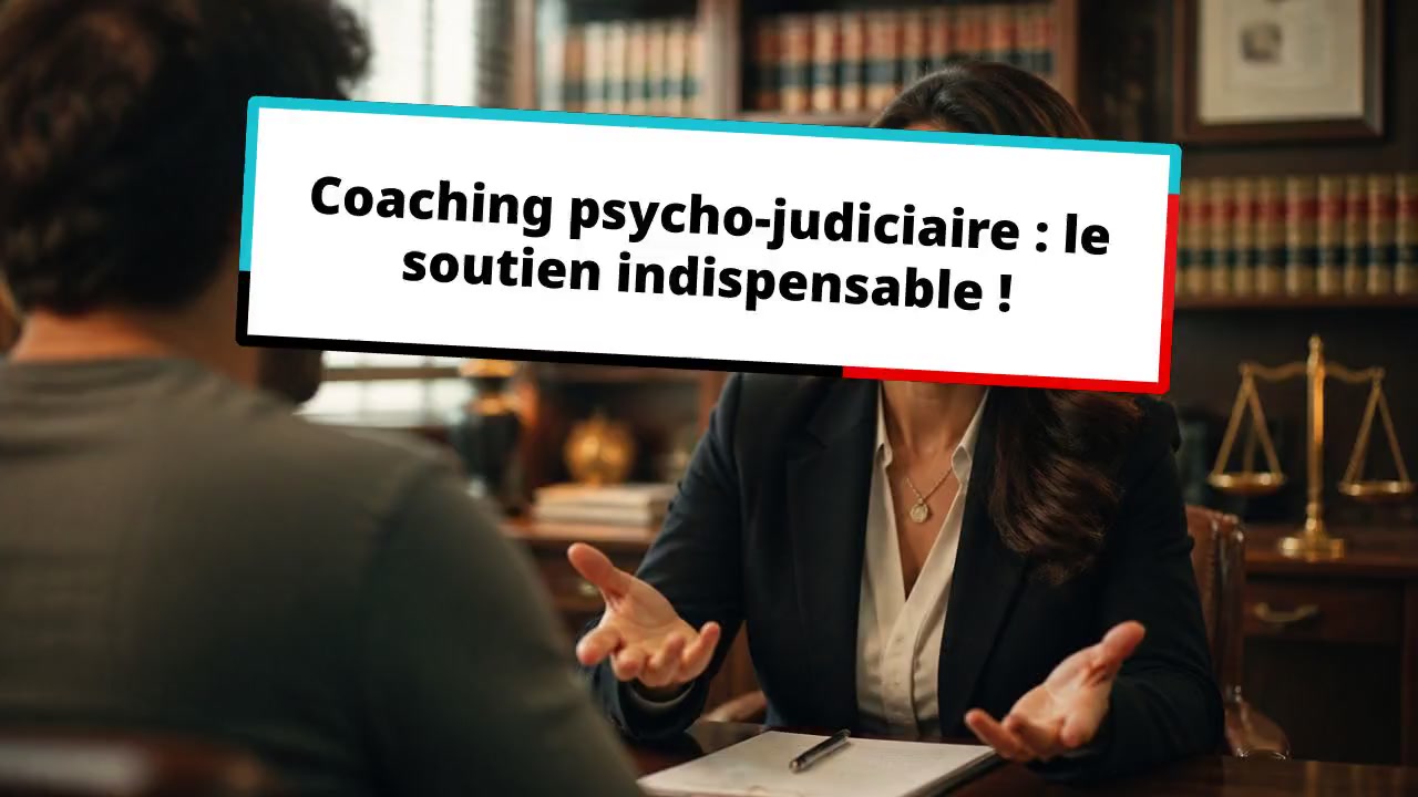 Coaching psycho-judiciaire : le soutien indispensable !