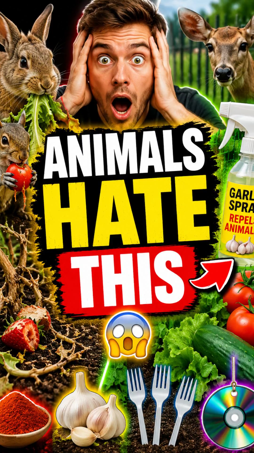 Animals Destroyed My Garden… Until I Tried THIS 😳🌱
