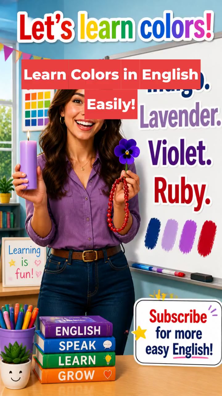 Learn Colors in English Easily!