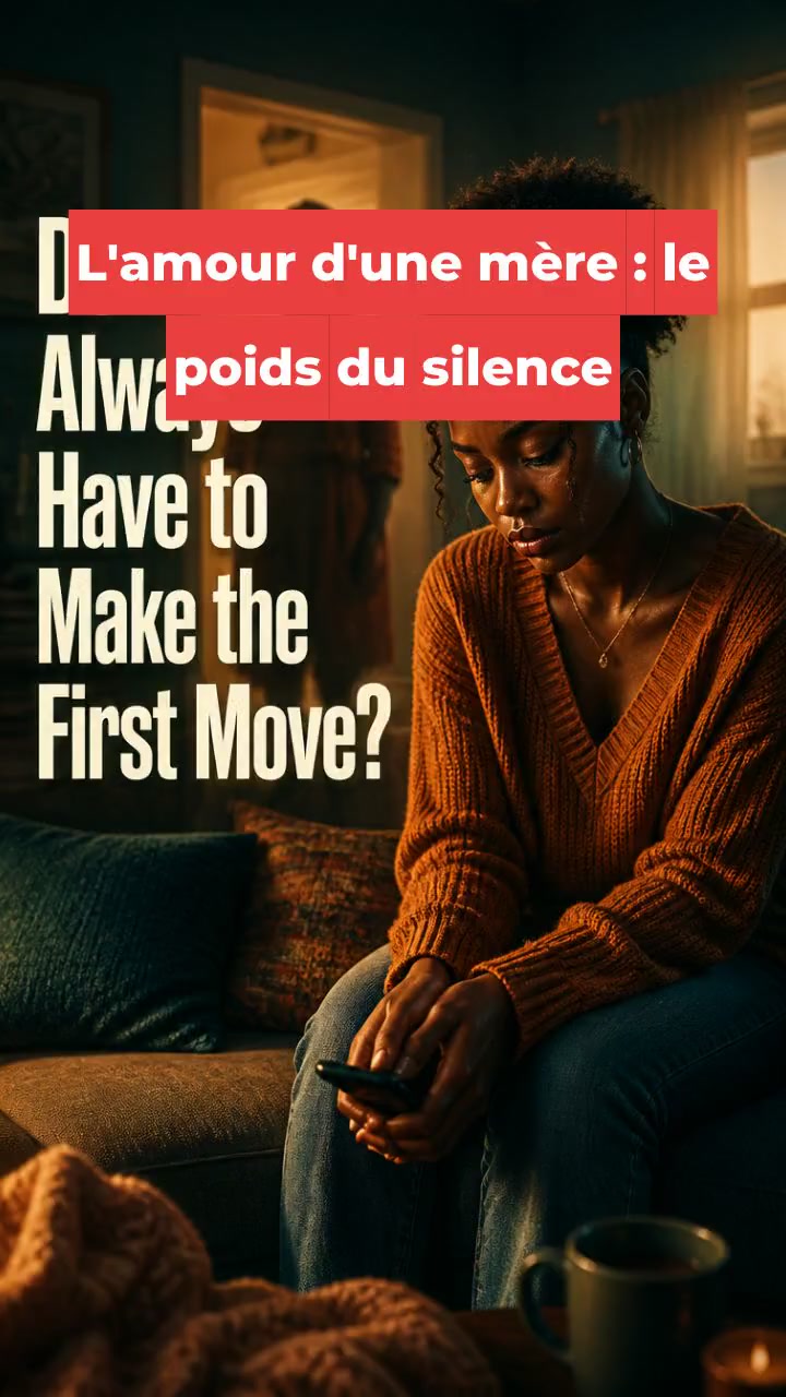 L'amour d'une mère : le poids du silence