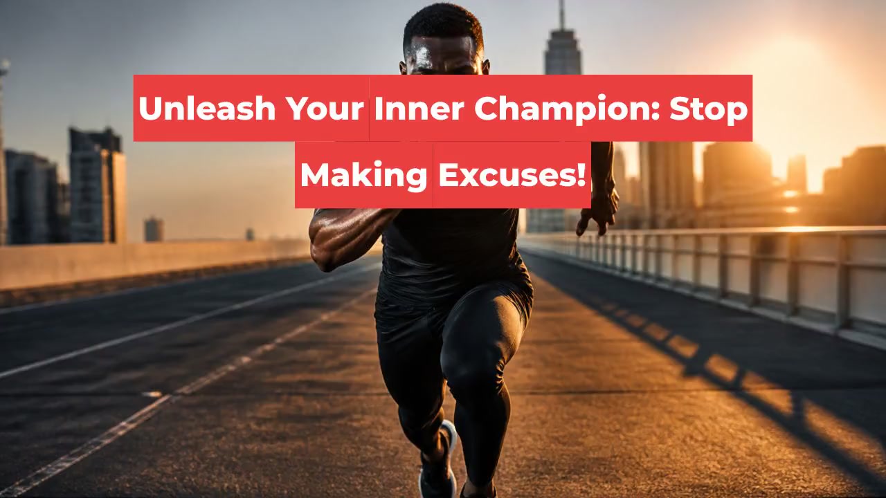 Unleash Your Inner Champion: Stop Making Excuses!