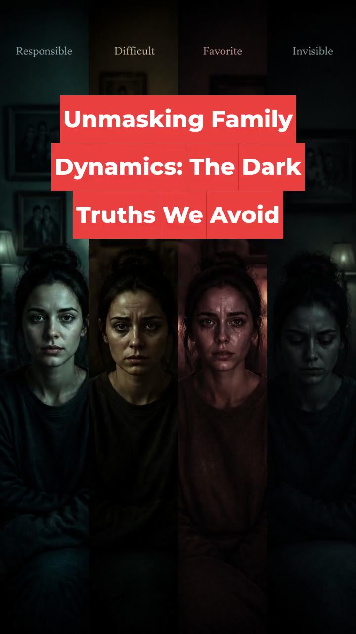 Unmasking Family Dynamics: The Dark Truths We Avoid