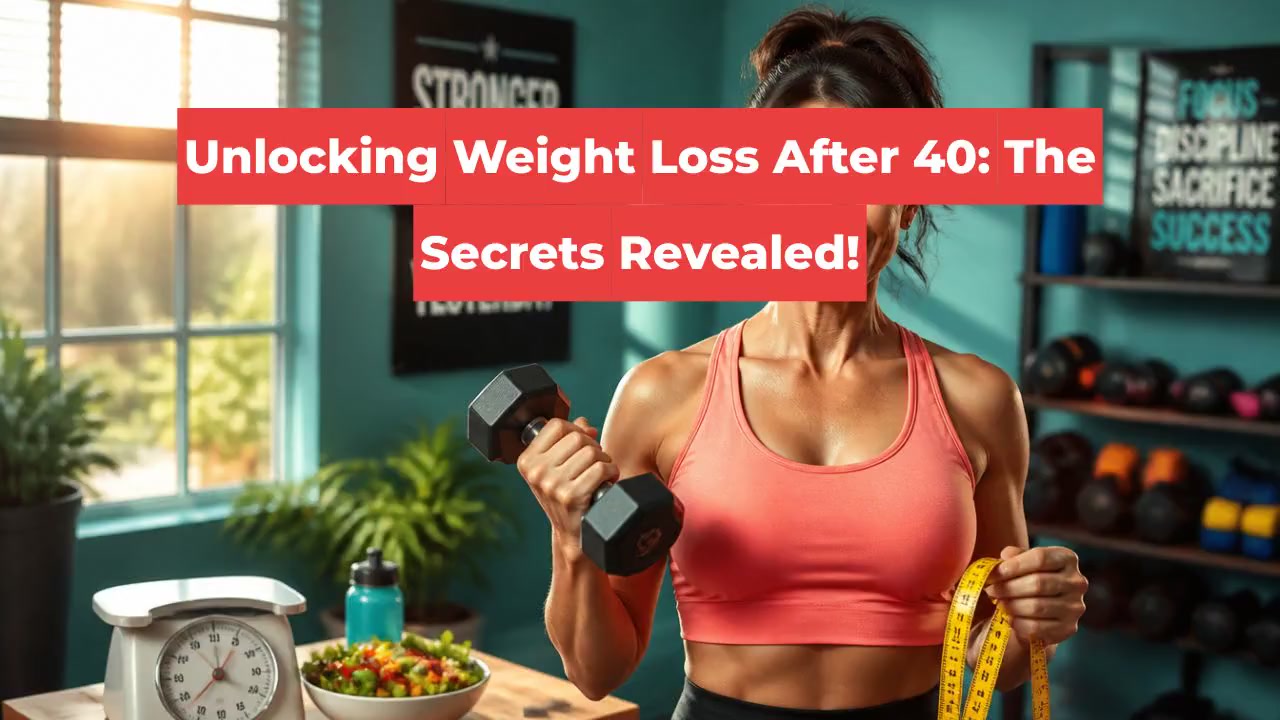 Unlocking Weight Loss After 40: The Secrets Revealed!