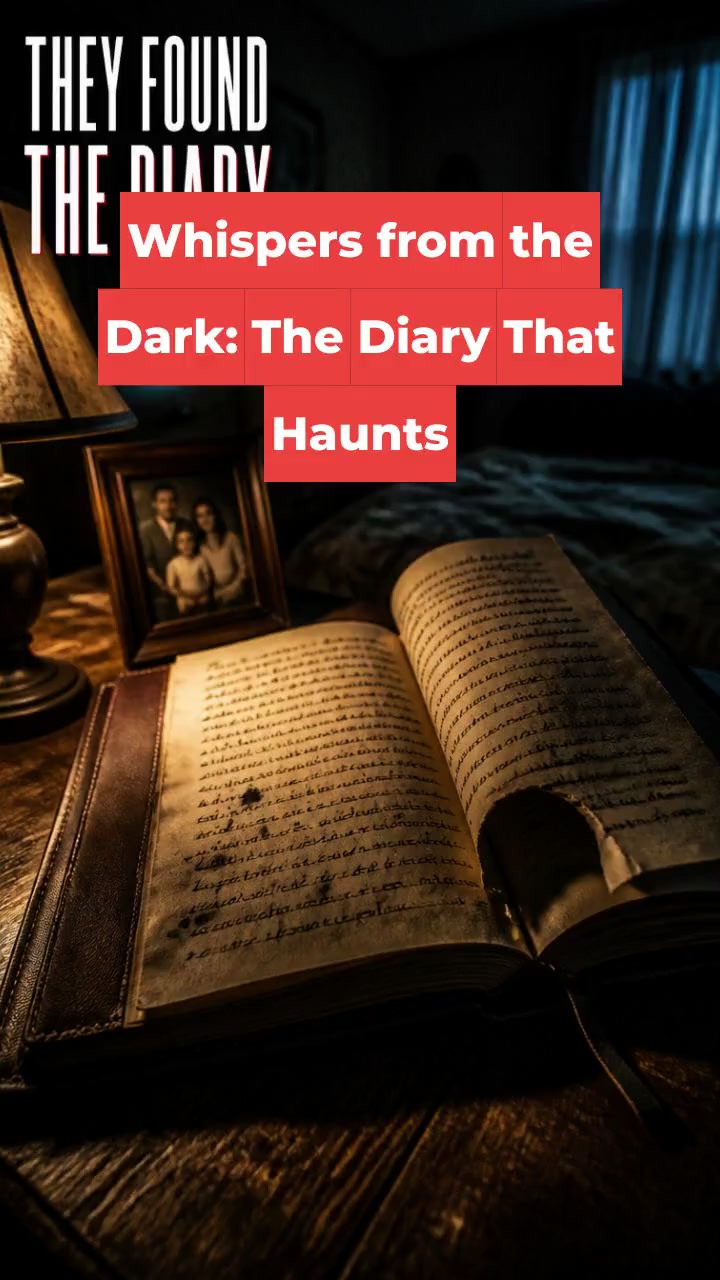 Whispers from the Dark: The Diary That Haunts