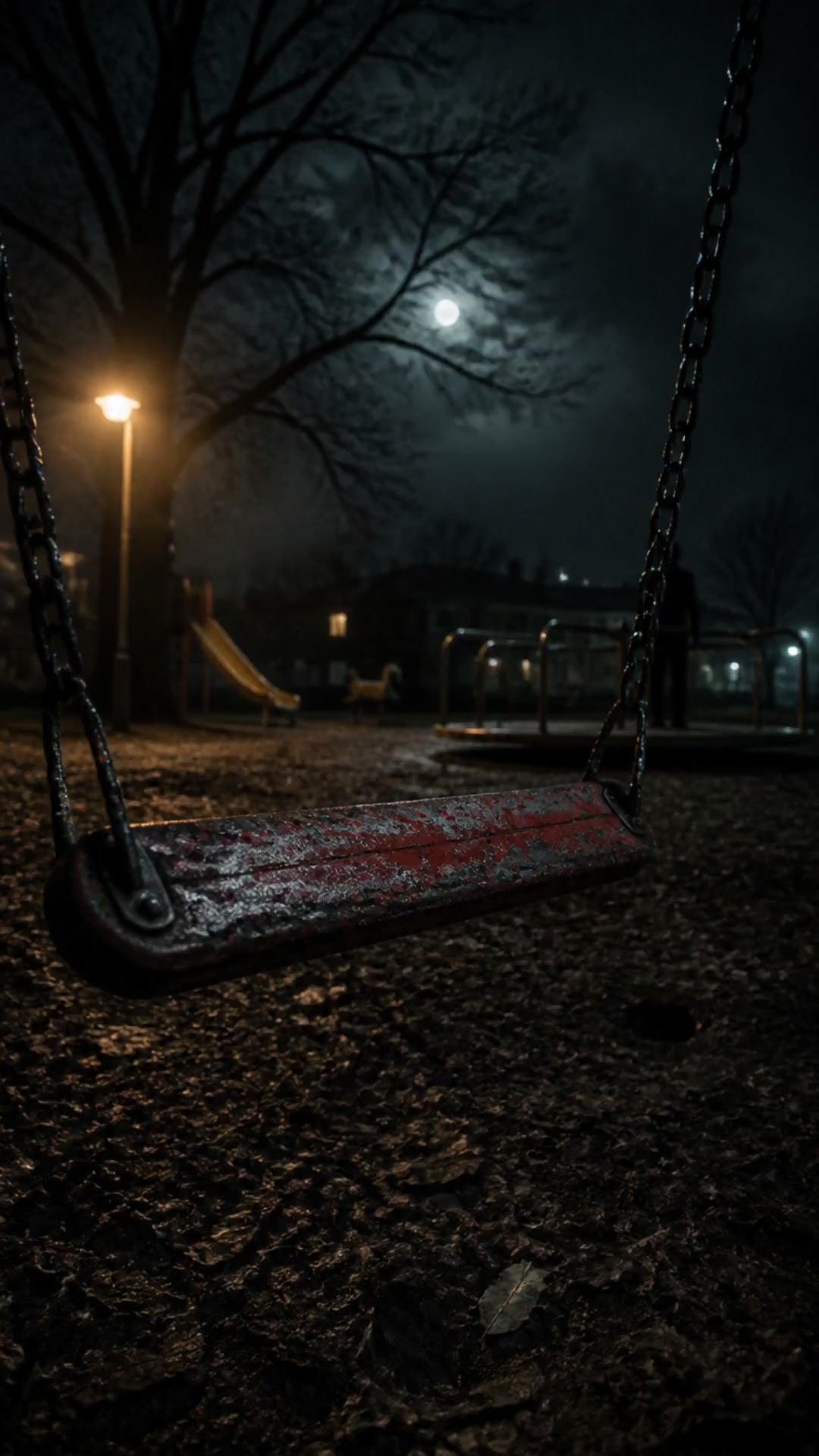 The Haunted Playground: Whispers in the Night